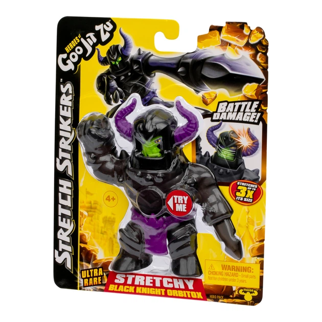 Рідкісна фігурка Орбітокс чорний лицар Стретч Страйкерс GooJitZu / Black Knight Orbitox Ultra Rare - Фото 4 Рідкісна фігурка Орбітокс чорний лицар Стретч Страйкерс GooJitZu / Black Knight Orbitox Ultra Rare - изображение 4