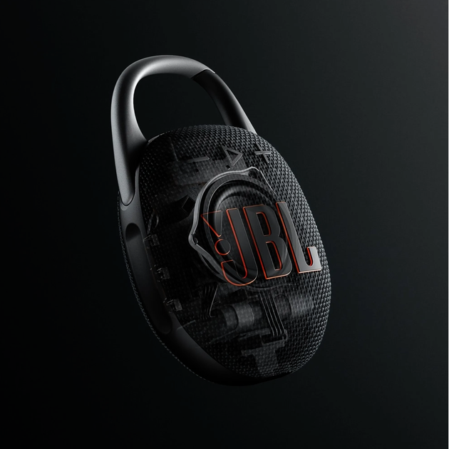 Портативна Bluetooth-колонка JBL Clip 5 IP67 7 Вт з карабіном, синя - зображення 7