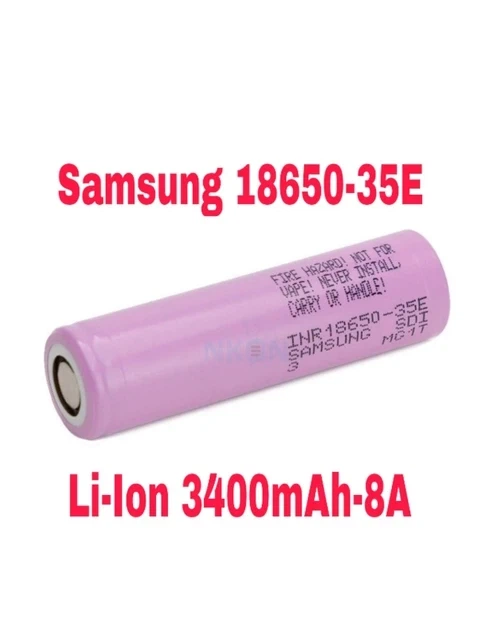 Аккумулятор Samsung INR18650-35E 3400mAh – 8A - изображение 2