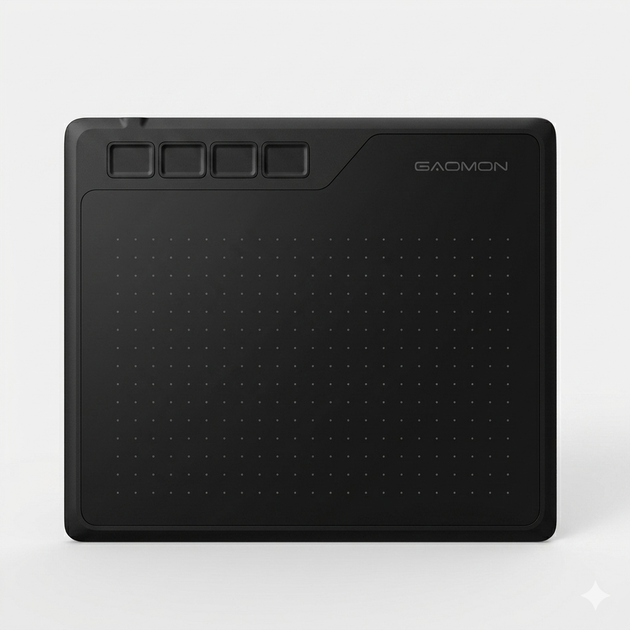 Gaomon S620 – Компактний графічний планшет із пером для творчості та роботи - изображение 3