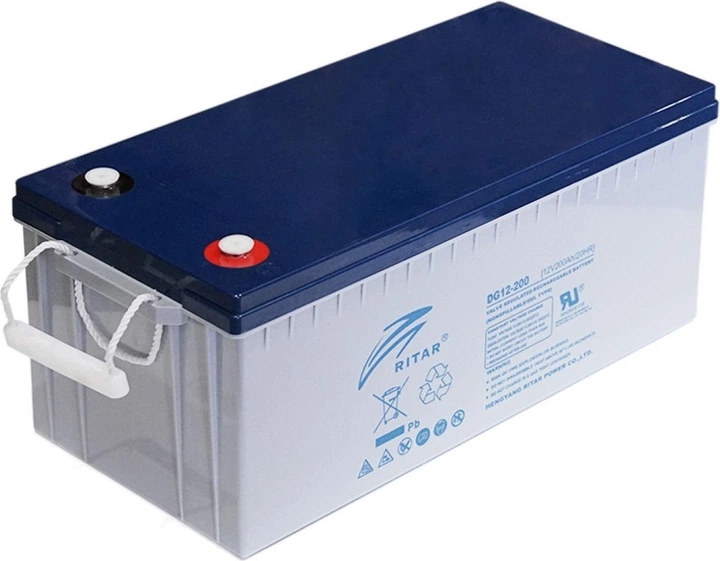 Аккумуляторная батарея GEL RITAR 12V 200.0Ah (DG12-200) - изображение 3