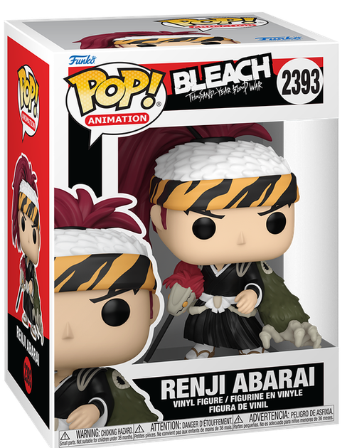 Фигурка Funko Pop! Animation: Bleach — #2393 Рэндзи Абарай (Renji Abarai) - Фото 1 Фигурка Funko Pop! Animation: Bleach — #2393 Рэндзи Абарай (Renji Abarai) - изображение 1