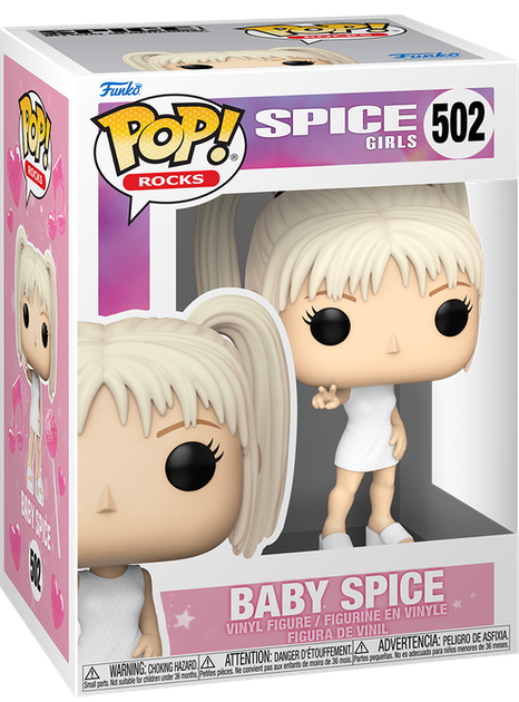 Фигурка Funko Pop! Music: Spice Girls — #502 Бэби Спайс (Baby Spice / Эмма Бантон) - Фото 1 Фигурка Funko Pop! Music: Spice Girls — #502 Бэби Спайс (Baby Spice / Эмма Бантон) - изображение 1