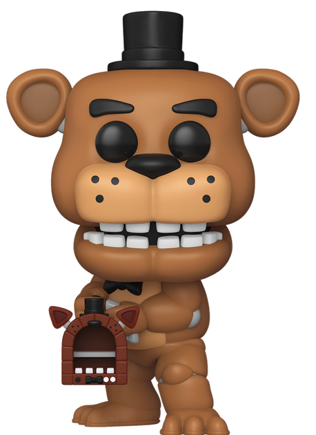 Фигурка Funko Pop! Games: Funko Fusion / Five Nights at Freddy's — #1096 Фредди Фазбер с пицца-метеометом (Freddy Fazbear with Pizza Launcher) - изображение 2