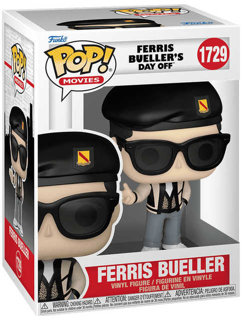 Фигурка Funko Pop! Movies: Ferris Bueller's Day Off (Феррис Бьюллер берёт выходной) — #1729 Феррис Бьюллер (Ferris Bueller) - Фото 1 Фигурка Funko Pop! Movies: Ferris Bueller's Day Off (Феррис Бьюллер берёт выходной) — #1729 Феррис Бьюллер (Ferris Bueller) - изображение 1