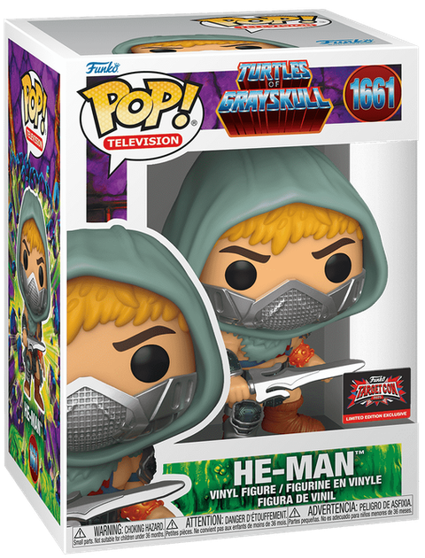 Фигурка Funko Pop! Masters of the Universe x Teenage Mutant Ninja Turtles: Turtles of Grayskull — #1661 Хи-Мен (He-Man) - Фото 1 Фигурка Funko Pop! Masters of the Universe x Teenage Mutant Ninja Turtles: Turtles of Grayskull — #1661 Хи-Мен (He-Man) - изображение 1