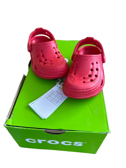 Дитячі крокси для хлопчика Crocs Off Grid Clog Red (27-28, червоний) - изображение 5