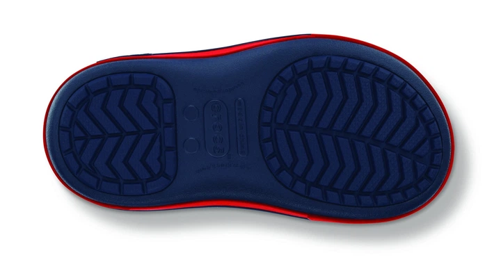 Дитячі крокси чоботи для хлопчика Crocs Crocband 2.5 Gust Boot Navy/Red (22-23, синій) - Фото 4 Дитячі крокси чоботи для хлопчика Crocs Crocband 2.5 Gust Boot Navy/Red (22-23, синій) - изображение 4