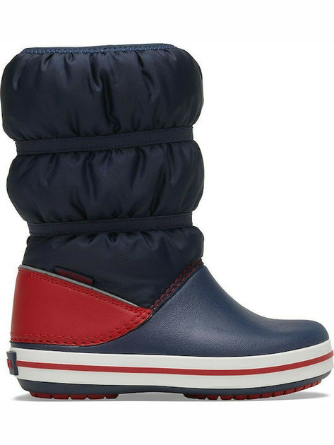 Дитячі крокси чоботи для хлопчика Crocs Crocband Winter Boot Navy/Red (22-23, синій) - Фото 3 Дитячі крокси чоботи для хлопчика Crocs Crocband Winter Boot Navy/Red (22-23, синій) - изображение 3