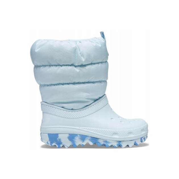 Дитячі крокси чоботи для дівчинки Crocs Neo Puff Boot Light Blue (37-38, блакитні) - Фото 2 Дитячі крокси чоботи для дівчинки Crocs Neo Puff Boot Light Blue (37-38, блакитні) - изображение 2