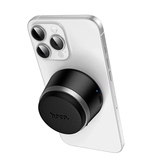 Портативная колонка HOCO HC43 3W Bluetooth 5.4 IPX4 ABS Черная - Фото 3 Портативная колонка HOCO HC43 3W Bluetooth 5.4 IPX4 ABS Черная - изображение 3