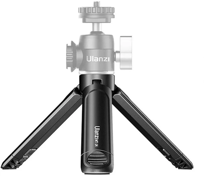 Штатив мини Ulanzi MT-14 10,5 см пластиковый черный 2 кг - Фото 4 Штатив мини Ulanzi MT-14 10,5 см пластиковый черный 2 кг - изображение 4