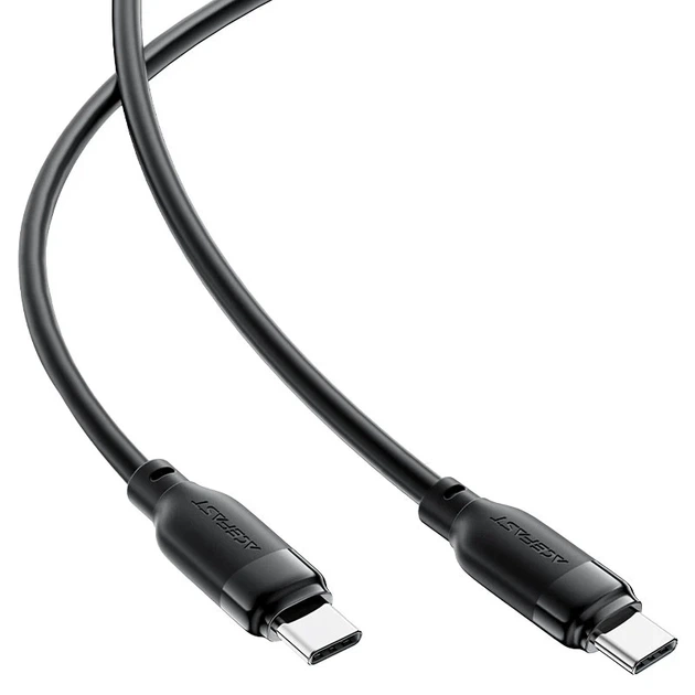 Кабель зарядки ACEFAST C16-03 Type-C 60W TPE 1.2 м черный - Фото 4 Кабель зарядки ACEFAST C16-03 Type-C 60W TPE 1.2 м черный - изображение 4
