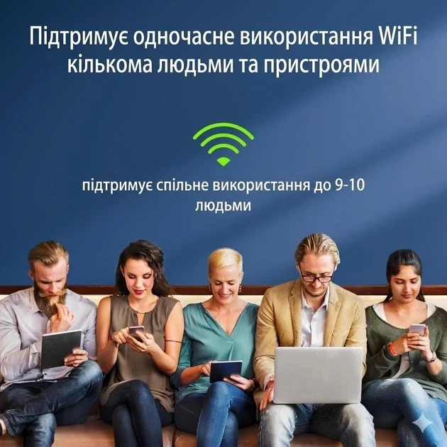 Портативний 4G WiFi-роутер JICICUXI - зображення 4