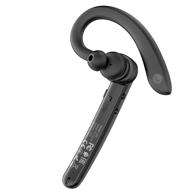 Bluetooth гарнитура HOCO S19 Heartful ENC шумоподавление Metal Gray - Фото 5 Bluetooth гарнитура HOCO S19 Heartful ENC шумоподавление Metal Gray - изображение 5