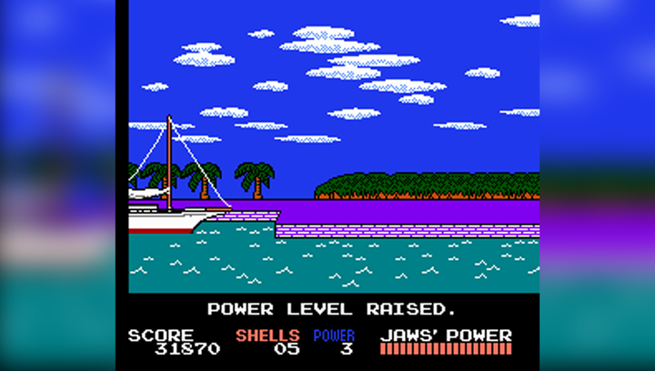 Игра Nintendo NES Jaws USA Английская Версия Только Картридж Б/У - изображение 3