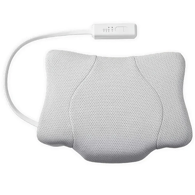 Массажная подушка LERAVAN Neck pillow вибромассажная ткань + пластик серый - Фото 1 Массажная подушка LERAVAN Neck pillow вибромассажная ткань + пластик серый - изображение 1