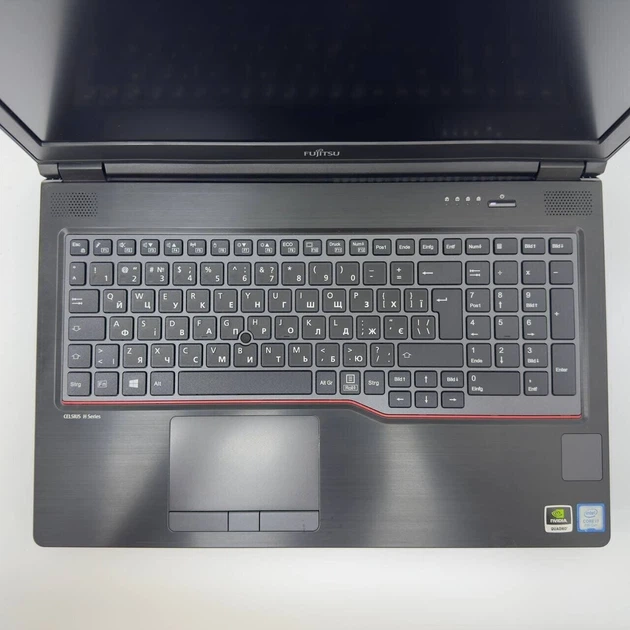 Мобільна робоча станція Fujitsu Celsius H780 / 15.6" (1920x1080) IPS / Int Fujitsu Celsius H780 / 15.6" (1920x1080) IPS / Intel Core i7-8750H (6 (12) ядер по 2.2 - 4.1 GHz) / 16 GB DDR4 / 512 GB SSD / nVidia Quadro P600, 4 GB GDDR5, 128-bit / WebCam б/в - Фото 4 Мобільна робоча станція Fujitsu Celsius H780 / 15.6" (1920x1080) IPS / Int Fujitsu Celsius H780 / 15.6" (1920x1080) IPS / Intel Core i7-8750H (6 (12) ядер по 2.2 - 4.1 GHz) / 16 GB DDR4 / 512 GB SSD / nVidia Quadro P600, 4 GB GDDR5, 128-bit / WebCam б/в - зображення 4