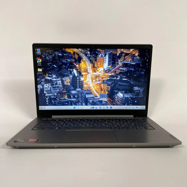 Ноутбук Б-класс Lenovo ThinkBook 14 G3 ACL / 14" (1920x1080) IPS / AMD Ryzen 5 5500U (6 (12) ядер по 2.1 - 4.0 GHz) / 16 GB DDR4 / 256 GB SSD / AMD Radeon Graphics 448SP / WebCam / TouchID б/у + Подарок Беспроводная мышь / USB - Фото 2 Ноутбук Б-класс Lenovo ThinkBook 14 G3 ACL / 14" (1920x1080) IPS / AMD Ryzen 5 5500U (6 (12) ядер по 2.1 - 4.0 GHz) / 16 GB DDR4 / 256 GB SSD / AMD Radeon Graphics 448SP / WebCam / TouchID б/у + Подарок Беспроводная мышь / USB - изображение 2