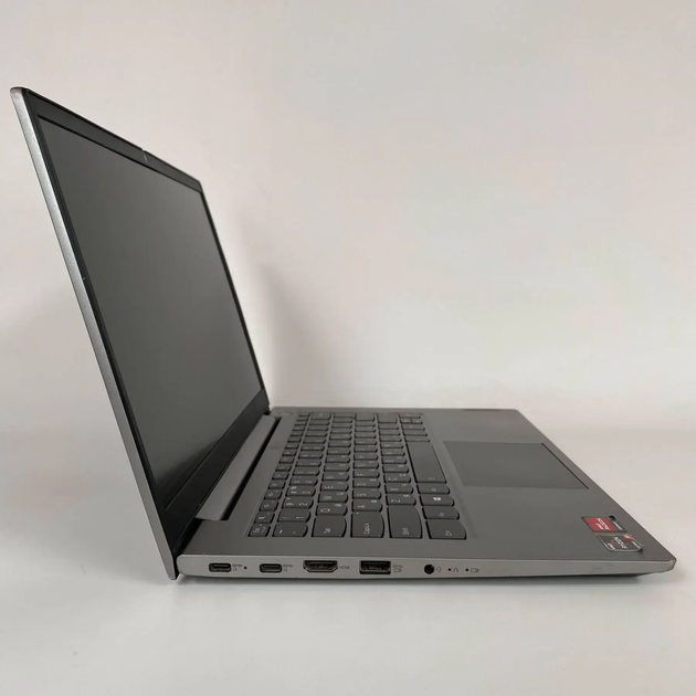 Ноутбук Б-класс Lenovo ThinkBook 14 G3 ACL / 14" (1920x1080) IPS / AMD Ryzen 5 5500U (6 (12) ядер по 2.1 - 4.0 GHz) / 16 GB DDR4 / 256 GB SSD / AMD Radeon Graphics 448SP / WebCam / TouchID б/у + Подарок Беспроводная мышь / USB - Фото 4 Ноутбук Б-класс Lenovo ThinkBook 14 G3 ACL / 14" (1920x1080) IPS / AMD Ryzen 5 5500U (6 (12) ядер по 2.1 - 4.0 GHz) / 16 GB DDR4 / 256 GB SSD / AMD Radeon Graphics 448SP / WebCam / TouchID б/у + Подарок Беспроводная мышь / USB - изображение 4