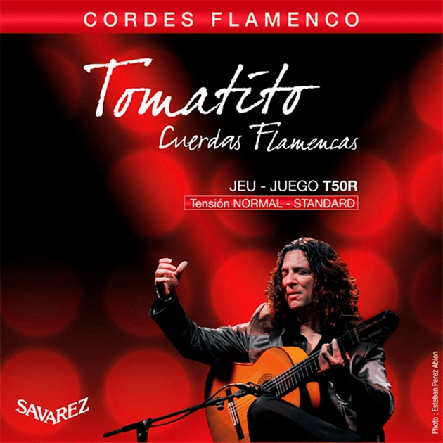 Струни для класичної гітари Savarez Tomatito Flamenco T-50R Normal Tension, 29-44 - Фото 1 Струни для класичної гітари Savarez Tomatito Flamenco T-50R Normal Tension, 29-44 - зображення 1