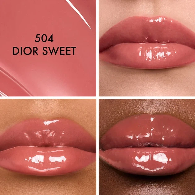 Помада для губ Dior Addict Glass Lipstick 504 Dior Sweet 2.7 г - Фото 2 Помада для губ Dior Addict Glass Lipstick 504 Dior Sweet 2.7 г - изображение 2