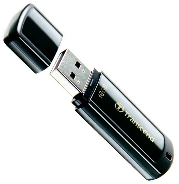 Флеш-память Transcend USB 16 ГБ JetFlash 350 Чёрный (TS16GJF350) - изображение 2