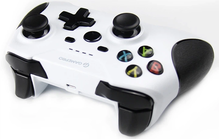 Геймпад GamePro MG650W Бездротовий 10 кнопок 2 аналогові стіки Подвійна вібрація Білий (MG650W) - Фото 6 Геймпад GamePro MG650W Бездротовий 10 кнопок 2 аналогові стіки Подвійна вібрація Білий (MG650W) - зображення 6
