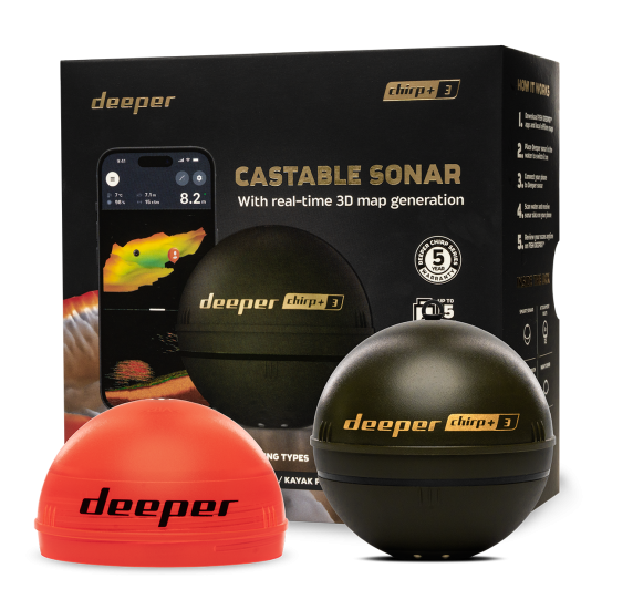 Ехолот Deeper Smart Sonar Chirp+ 3 FNG0050 - Фото 1 Ехолот Deeper Smart Sonar Chirp+ 3 FNG0050 - изображение 1
