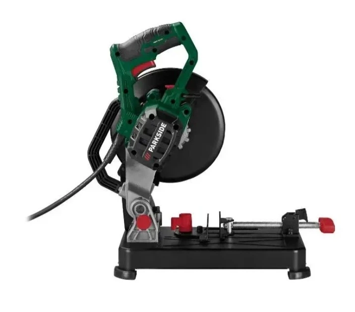 Відрізна пила по металу Parkside PMTS 180 B2 1280 Вт, диск 180 мм, глибина різу до 50 мм, 7700 об/хв - Фото 7 Відрізна пила по металу Parkside PMTS 180 B2 1280 Вт, диск 180 мм, глибина різу до 50 мм, 7700 об/хв - зображення 7
