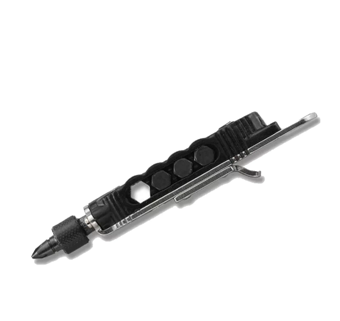 Мультитул - Брелок JB Tacticals 10 в 1 JB-10 Чорний - зображення 4