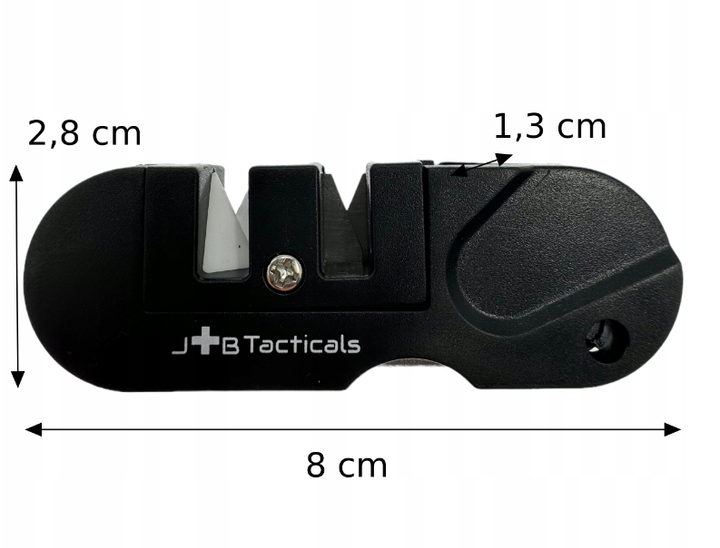 Профессиональное Мини Точило для Ножей 3в1 JB Tacticals Алмазный Стержень Керамический Камень JB-02 BLK - Фото 2 Профессиональное Мини Точило для Ножей 3в1 JB Tacticals Алмазный Стержень Керамический Камень JB-02 BLK - изображение 2