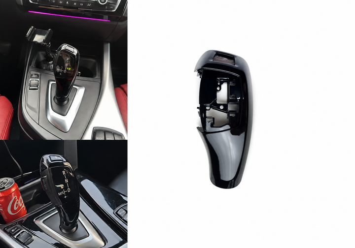 Ручка селектора АКПП BMW F20 F21 F22 F30 F32 F36 F10 F01 F25 F26 черный глянец - изображение 2