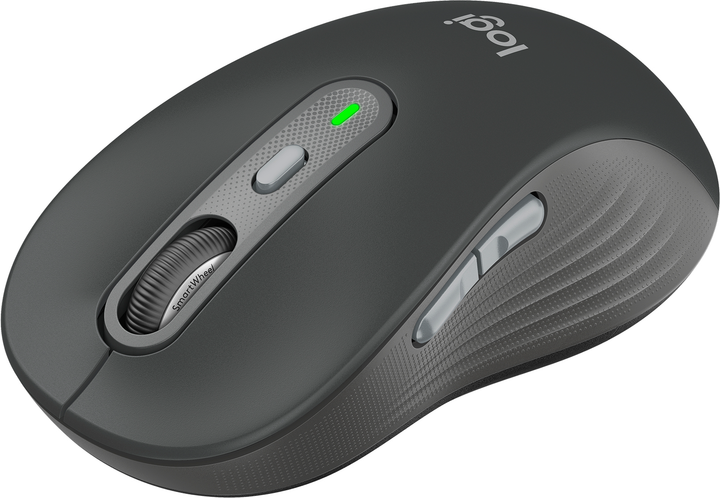 Миша Logitech Signature Plus M750L Wireless/Bluetooth Graphite (910-007509) - зображення 2