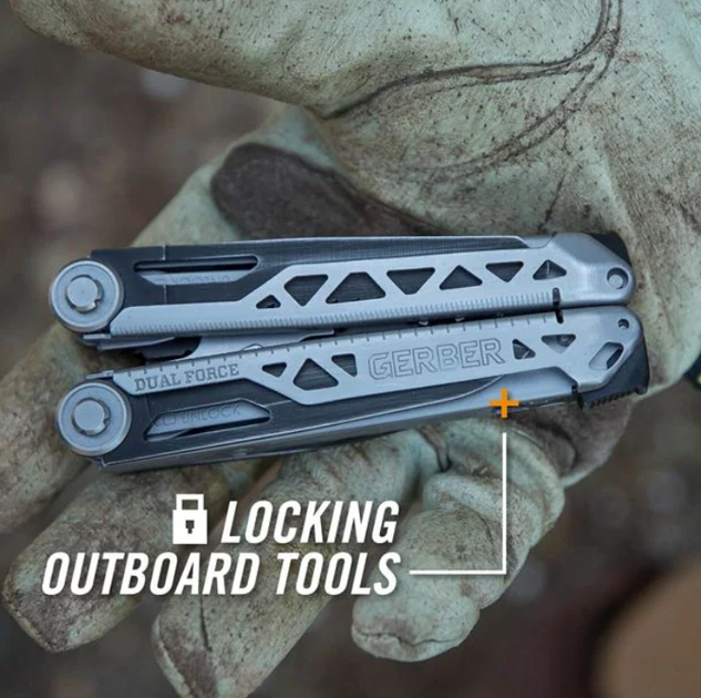Мультитул Gerber Dual Force 12 Інструментів 30-001613 - зображення 6