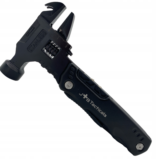 Мультитул JB Tacticals Французький Ключ 20 в 1 Чорний - зображення 7