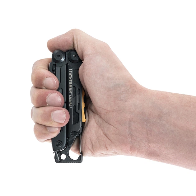 Мультитул Leatherman Signal Black 19 Инструментов с Чехлом (832586) Черный - Фото 4 Мультитул Leatherman Signal Black 19 Инструментов с Чехлом (832586) Черный - изображение 4