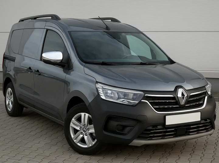 Накладки на зеркала Carmos 2 шт нержавеющая сталь для Renault Kangoo/Express 2021-2024 гг - изображение 3