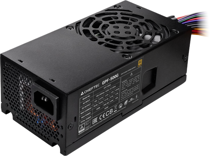 Блок живлення Chieftec Smart GPF 500W (GPF-500G) - Фото 1 Блок живлення Chieftec Smart GPF 500W (GPF-500G) - зображення 1