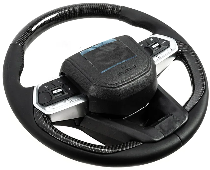 Руль в сборе GBT TLC300-дизайн (карбон) для Toyota Land Cruiser 200 2007-2021 гг - изображение 3