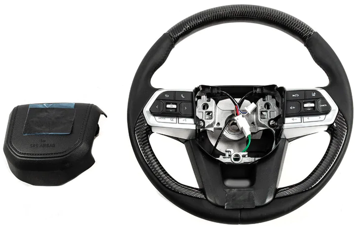 Руль в сборе GBT TLC300-дизайн (карбон) для Toyota Land Cruiser 200 2007-2021 гг - изображение 4