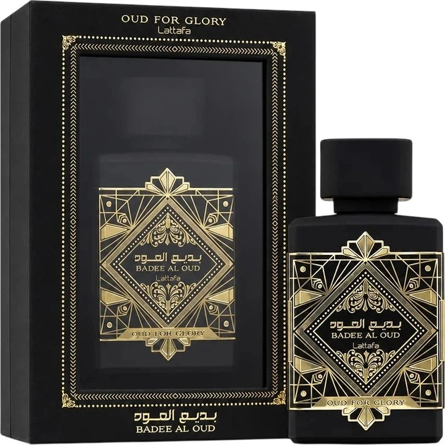 Парфюмированная вода для мужчин Lattafa Perfumes Bade'e Al Oud for Glory 100 мл (6291107458328) - Фото 2 Парфюмированная вода для мужчин Lattafa Perfumes Bade'e Al Oud for Glory 100 мл (6291107458328) - изображение 2