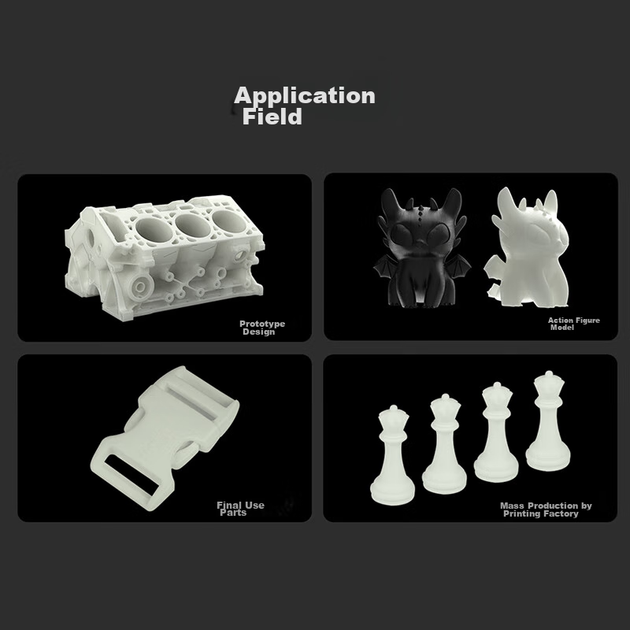 Филамент Creality Hyper-PLA с RFID для высокоскоростной 3D-печати Grey (6977905740253) - изображение 8