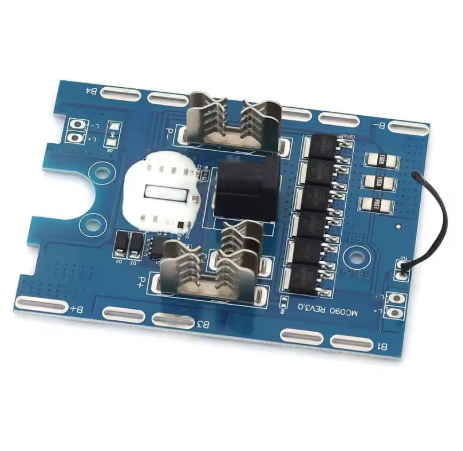 BMS Li-ion 5S 18/21 V 50A потужна плата шуруповерта акумулятора Макіта Makita bms 8mos - зображення 4