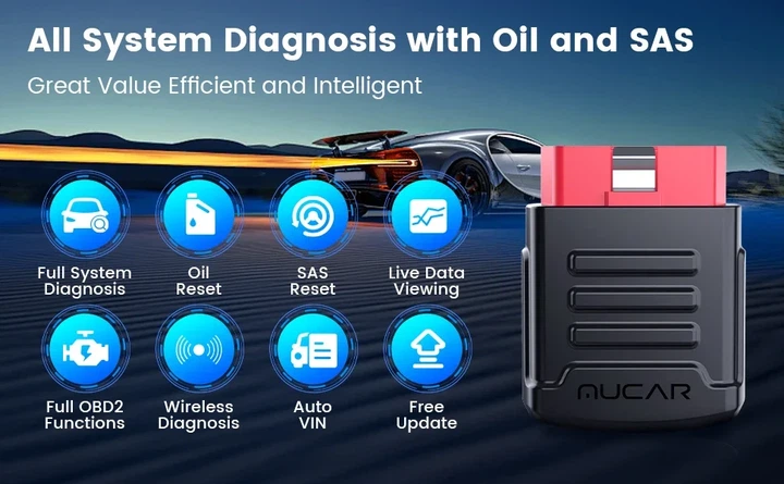 Универсальный автосканер Мультимарочный OBD2 Mucar BT200 Pro Профессиональный диагностический сканер автомобильный ОБД2, EOBD, ELM327 (19802) - изображение 4