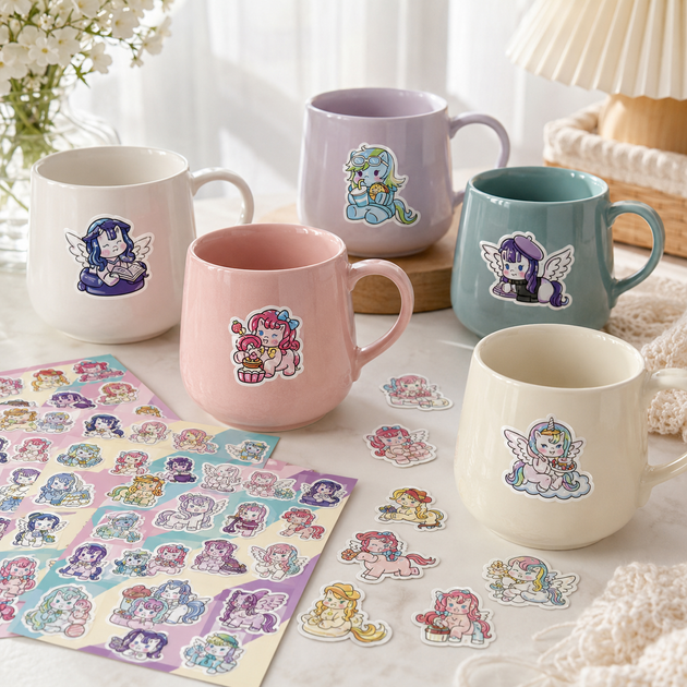 Стикеры My Little Pony Май Литл Пони 103 шт 3,5×3,5 см - Фото 10 Стикеры My Little Pony Май Литл Пони 103 шт 3,5×3,5 см - изображение 10
