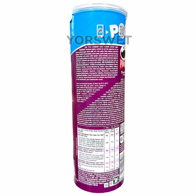 Чипси картопляні Pringles Barbeque зі смаком барбекю 165 г (0020) - изображение 4