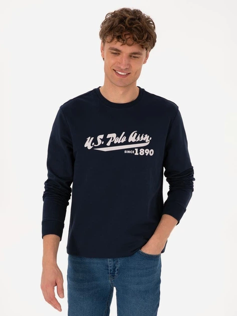 Свитшот мужской U.S. Polo Assn G081SZ082-000-2338659(Lacivert) 2XL Темно-синий (8683859745760) - Фото 4 Свитшот мужской U.S. Polo Assn G081SZ082-000-2338659(Lacivert) 2XL Темно-синий (8683859745760) - изображение 4