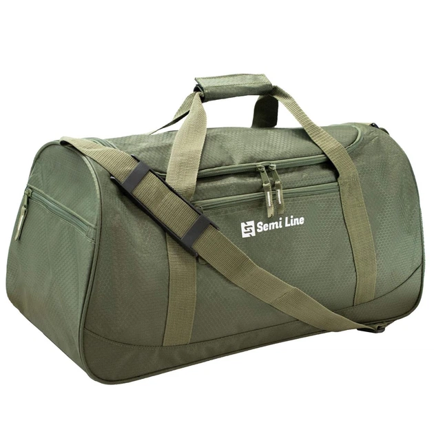 Сумка дорожная Semi Line 40 Khaki (A3043-3) - Фото 2 Сумка дорожная Semi Line 40 Khaki (A3043-3) - изображение 2