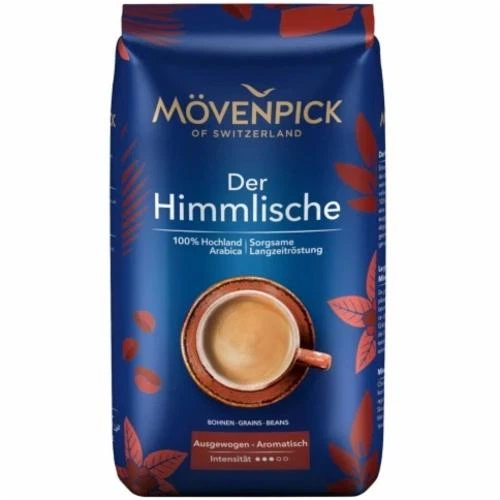 Кофе в зернах Movenpick Der Himmlische 100% арабика 510 г средней обжарки зерновой с кофеином немецкая ароматная мягкая карамельная для кофемашины дома - Фото 5 Кофе в зернах Movenpick Der Himmlische 100% арабика 510 г средней обжарки зерновой с кофеином немецкая ароматная мягкая карамельная для кофемашины дома - изображение 5